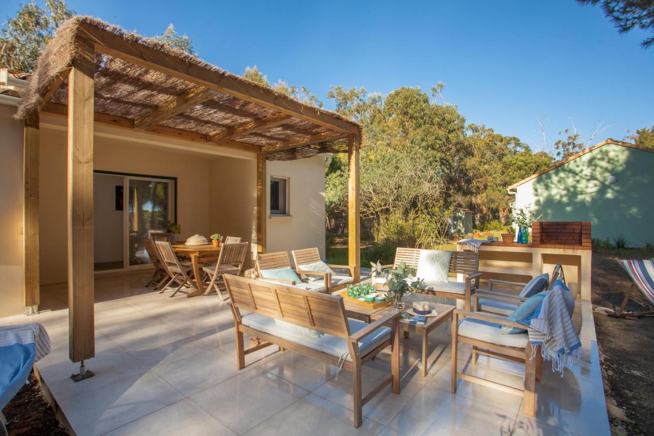Maisons Bord De Mer- Marine De Sorbo - Gites 3 Epis Pinarellu Екстериор снимка