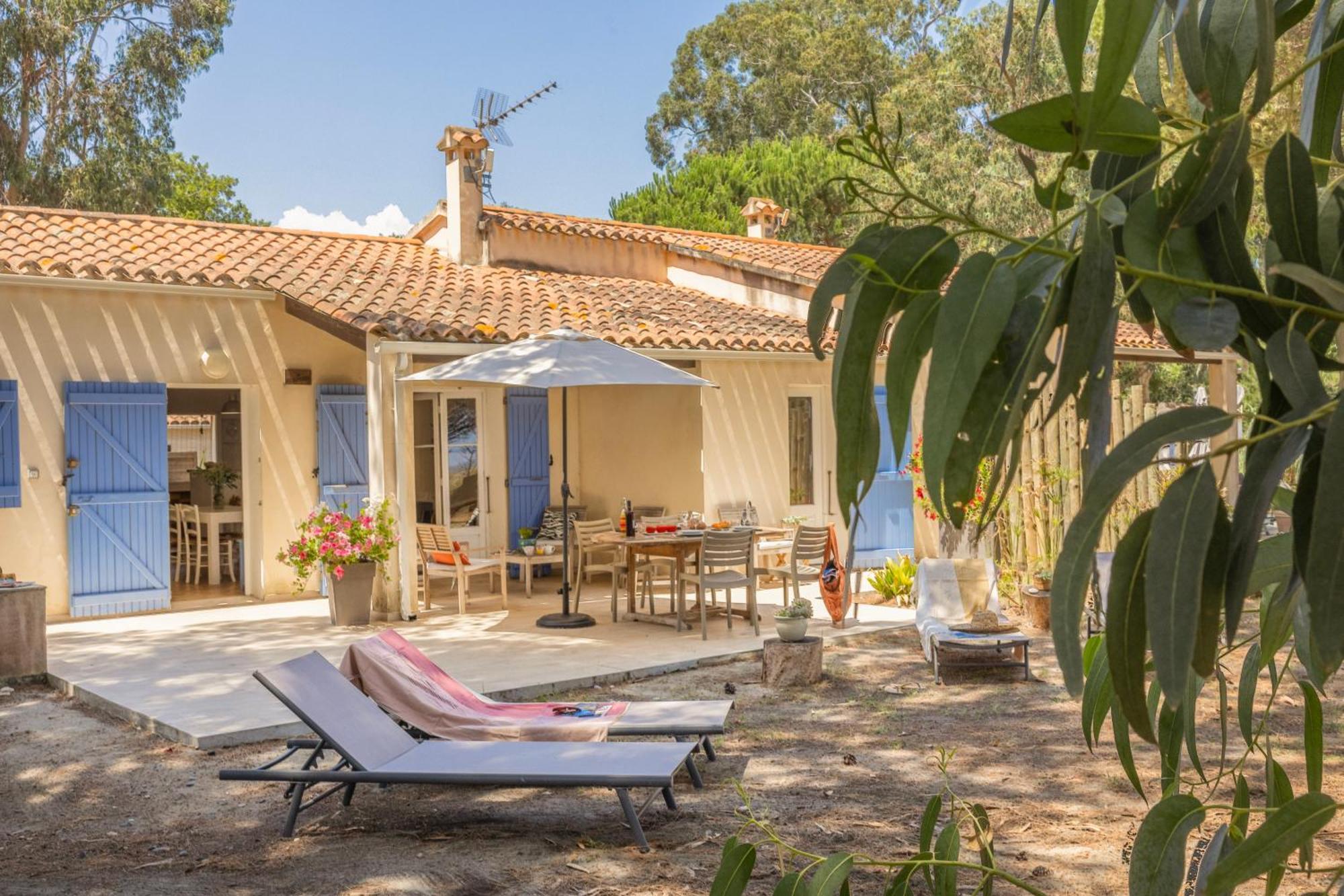 Maisons Bord De Mer- Marine De Sorbo - Gites 3 Epis Pinarellu Екстериор снимка